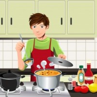 Mini French Lesson - I'm cooking.